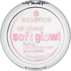 Essence All About Soft Glow! wodoodporny puder utrwalający, 8g, ref.954250