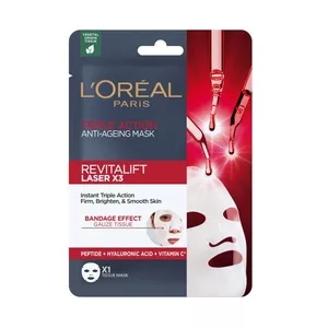 L'Oreal Paris Revitalift Laser X3 Maska przeciwzmarszczkowa o potrójnym działaniu 28g
