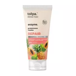 Tołpa Dermo Hair Enzyme, proteinowa maska do włosów repair, 200ml