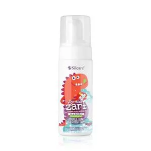 Silcare, Bubble Gum Washing Foam pianka do mycia dla dzieci Tyranożarł 200ml - data ważności (7.2026)