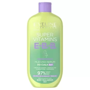 Eveline Cosmetics Super Vitamins regenerujące mleczko–serum do ciała 5w1 350ml