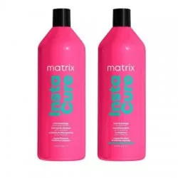 Matrix Instacure, zestaw XL do włosów łamliwych z proteinami, szampon + odżywka