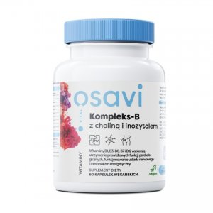 Osavi Kompleks-B z choliną i inozytolem suplement diety 60 kapsułek