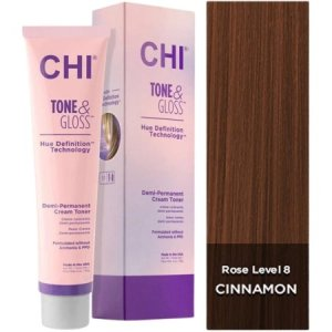 CHI Tone & Gloss, toner do włosów, Cinnamon, 85g