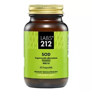 LABS212 SOD superoxide dismutase Tetra-SOD suplement diety 60 kapsułek