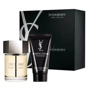 Yves Saint Laurent L'Homme zestaw woda toaletowa spray 100ml + żel pod prysznic 50ml (M)