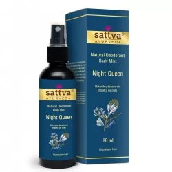 Sattva Natural Deodorant Body Mist naturalny dezodorant w formie mgiełki do ciała Night Queen 80ml (W)