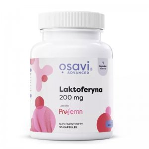 Osavi Laktoferyna 200mg suplement diety 30 kapsułek