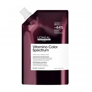 Loreal Vitamino Color Spectrum, szampon do włosów farbowanych zapewniający wielowymiarowość koloru, 1000ml refill
