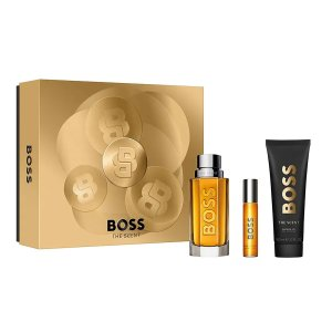 Hugo Boss Boss The Scent For Him zestaw woda toaletowa spray 100ml + woda toaletowa spray 10ml + żel pod prysznic 100ml (M)