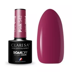 Claresa, Lakier hybrydowy, PINK 542, 5g
