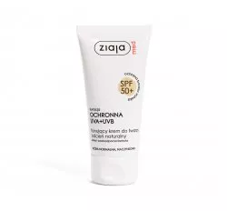 Ziaja Med Kuracja ochronna, SPF 50+ tonujący krem do twarzy odcień naturalny, 50ml