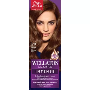 Wella Wellaton, farba do włosów, Jasny Brąz, 5/0, 100ml