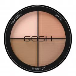 Gosh, Contourn Strobe Kit, paleta do konturowania twarzy, 15g, 001 Light