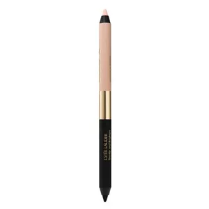 Estée Lauder Smoke And Brighten Kajal Eyeliner Duo kremowa kredka do oczu 2w1 Noir/Cream 0,5g