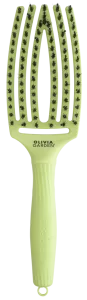 Olivia Garden Fingerbrush Dolce Vita, szczotka do rozczesywania włosów, green pistachio