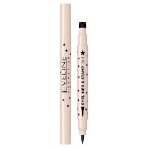 Eveline Cosmetics Eyeliner &amp; Stamp 2in1 eyeliner ze stemplem 02 Gwiazda