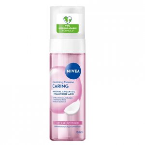 Nivea Caring pielęgnująca pianka do oczyszczania twarzy 150ml
