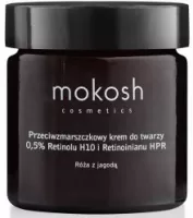 Mokosh, przeciwzmarszczkowy krem do twarzy 0,5% Retinolu H10 i Retinoinianu HPR, 60ml