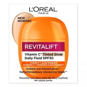 L\'Oreal Paris Revitalift Vitamin C Tinted Glow lekki koloryzujący fluid SPF30 40ml