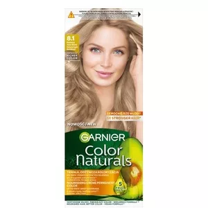 Garnier Color Naturals odżywcza farba do włosów 8.1 Popielaty Jasny Blond