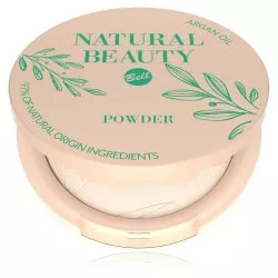 Bell puder prasowany z olejem arganowym NATURAL BEAUTY Powder 001, 9g