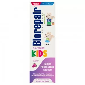 Biorepair Kids pasta do zębów dla dzieci 0-6 lat Winogrona 50ml