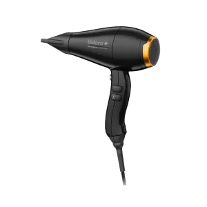 Valera Silent Jet 8500 Ionic RC Night Black, suszarka do włosów z dyfuzorem, 2000W, cicha praca, profesjonalna jakość