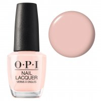 OPI Nail Lacquer, klasyczny lakier do paznokci, Bubble Bath NLS86, jasnoróżowy, 15ml