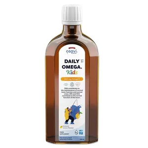 Osavi Daily Omega Kids 800mg Omega 3 suplement diety w płynie Cytryna 250ml