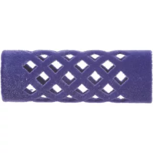 Efalock Flocked Curler, wałki metalowe flokowane 46mm/15mm fioletowe 12szt., ref. 14100860