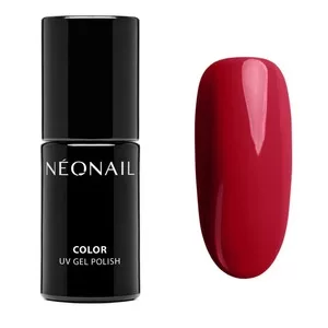 Neonail, lakier hybrydowy, Raspberry Red, 7.2ml