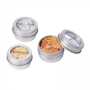 Peggy Sage, zestaw folii do zdobień w płatkach do paznokci, gold / silver / copper