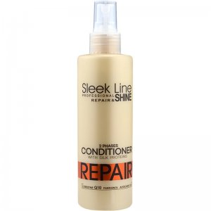 Stapiz Sleek Line Repair 2 Phases Conditioner dwufazowa odżywka do włosów z jedwabiem 200ml