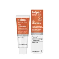 Tołpa Dermo Face Stimulator 40+, ujędrniający krem przeciwzmarszczkowy, dzień, SPF15, 40ml