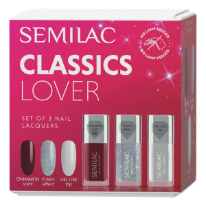 Semilac Classics Lover Set, zestaw prezentowy do paznokci