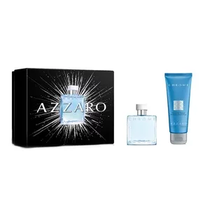 Azzaro Chrome Zestaw prezentowy dla mężczyzn woda toaletowa 50ml + żel pod prysznic 75ml