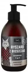 LaQ Ryszard z Bieszczad, szampon nawilżający 1w1, 300ml