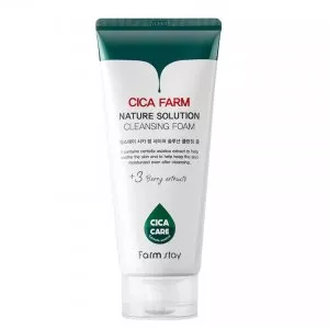 FarmStay Cica Farm Nature Solution Foam Cleanser pianka do mycia twarzy 180ml