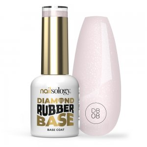 Clavier Nailsology Diamond Rubber Base baza hybrydowa DB08 Pearly Bride 8ml
