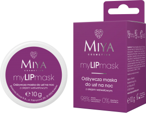 Miya Cosmetics myLIPmask, odżywcza maska do ust na noc, 10ml