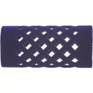 Efalock Flocked Curler, wałki metalowe flokowane 46mm/21mm niebieskie 12szt., ref. 14100862