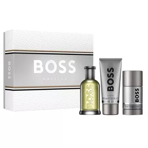 Hugo Boss Boss Bottled zestaw woda toaletowa spray 100ml + żel pod prysznic 100ml + dezodorant sztyft 75ml (M)