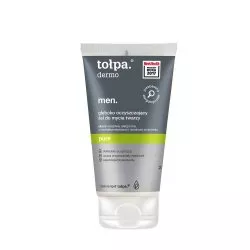 Tołpa Dermo Men, pure głęboko oczyszczający żel do mycia twarzy, 150ml