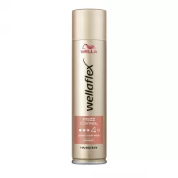 Wella Wellaflex, Frizz Control Hairspray, lakier do włosów, extra mocne utrwalenie, 250ml