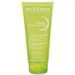Bioderma Sebium Gel Moussant Actif aktywny żel oczyszczający do skóry tłustej i skłonnej do trądziku 200ml