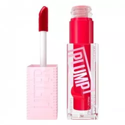 Maybelline New York Lifter Plump, błyszczyk powiększający usta, 004 red flag, 5,4ml