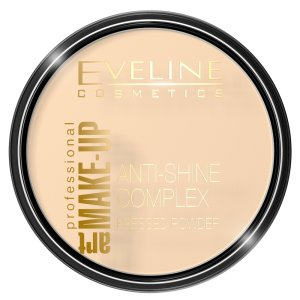Eveline Art Professional Make-up, matujący puder mineralny z jedwabiem, 30 ivory