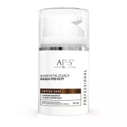 Apis Coffee Shot, Biorewitalizująca maska pod oczy, 50ml