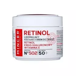 Mincer Pharma Retinol 50+ krem półtłusty ujędrniający do twarzy 502 50ml